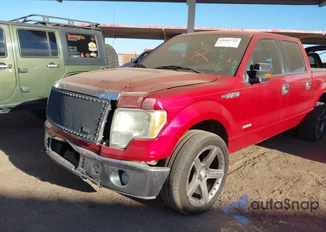 2012 Ford F-150 Xlt from USA, damaged, VIN 1FTFW1CT7CFA05704